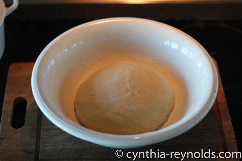 Let the dough rise for 10 minutes